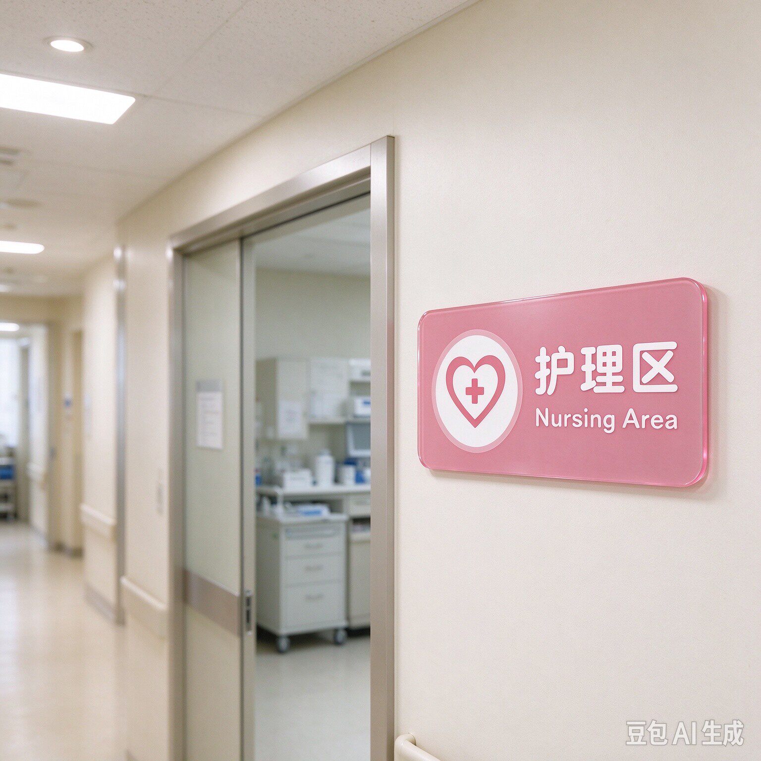 亚克力哺乳室门牌贴墙式标识牌
