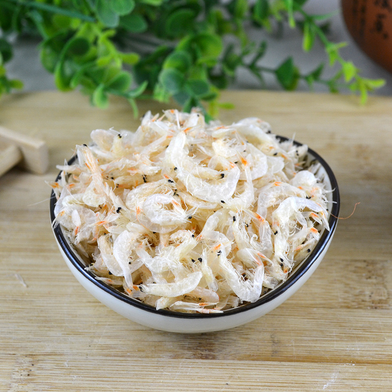 不咸淡干虾皮即食500g