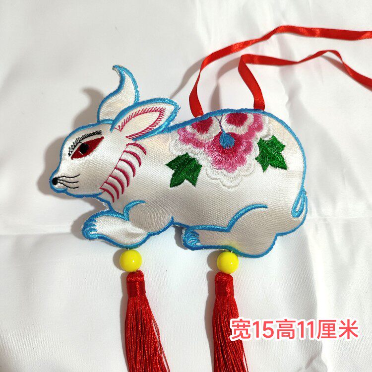 新款大号十二生肖挂件刺绣庆阳香包中国特色礼品民间手工艺品
