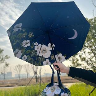 AVRNA手动双倍防晒伞晴雨伞【AVRNA双面双花伞】