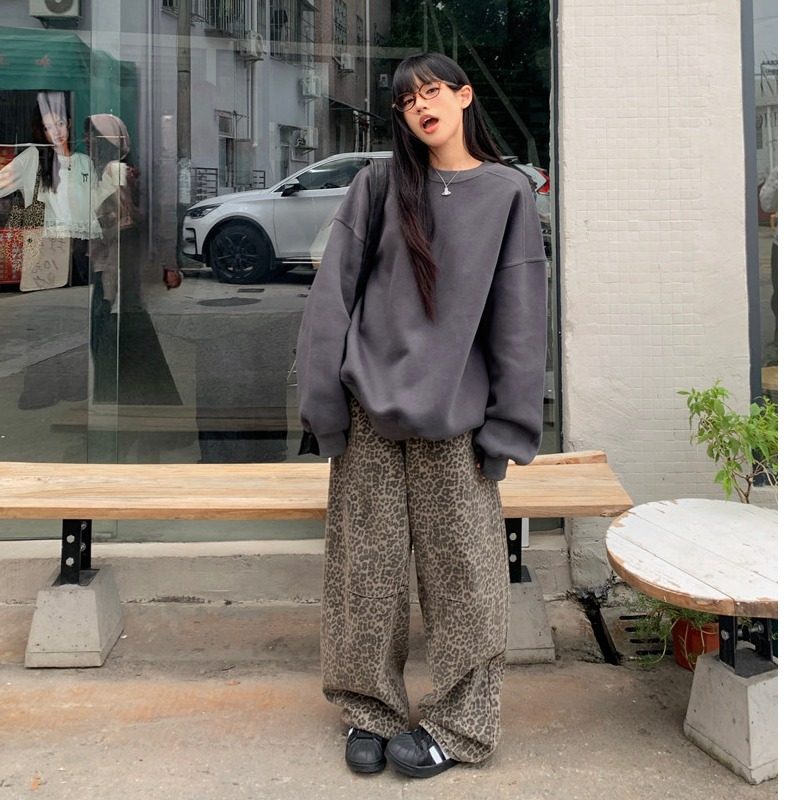 酷帅街舞嘻哈大卫衣工装裤套装