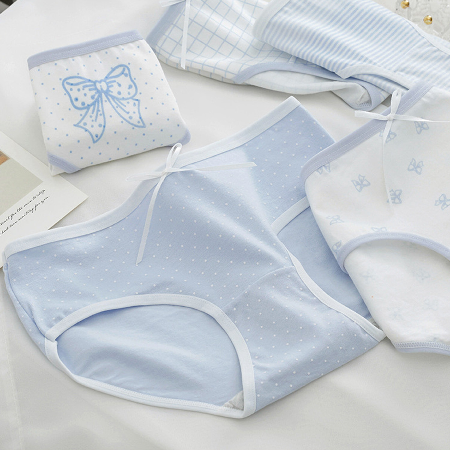 女纯棉内裤95棉青少年学生全棉内裤大小码简约大学生高中生女内裤,女士内衣/男士内衣/家居服,女三角裤,淘宝优惠券,粉丝福利购,淘宝优惠卷