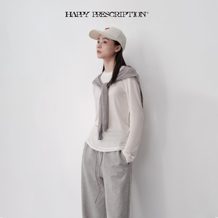 特价 天丝羊毛长袖 Happy 快乐药方 打底衫 Prescription