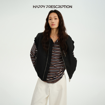 【特价】Happy Prescription 快乐药方工装风休闲马甲外套