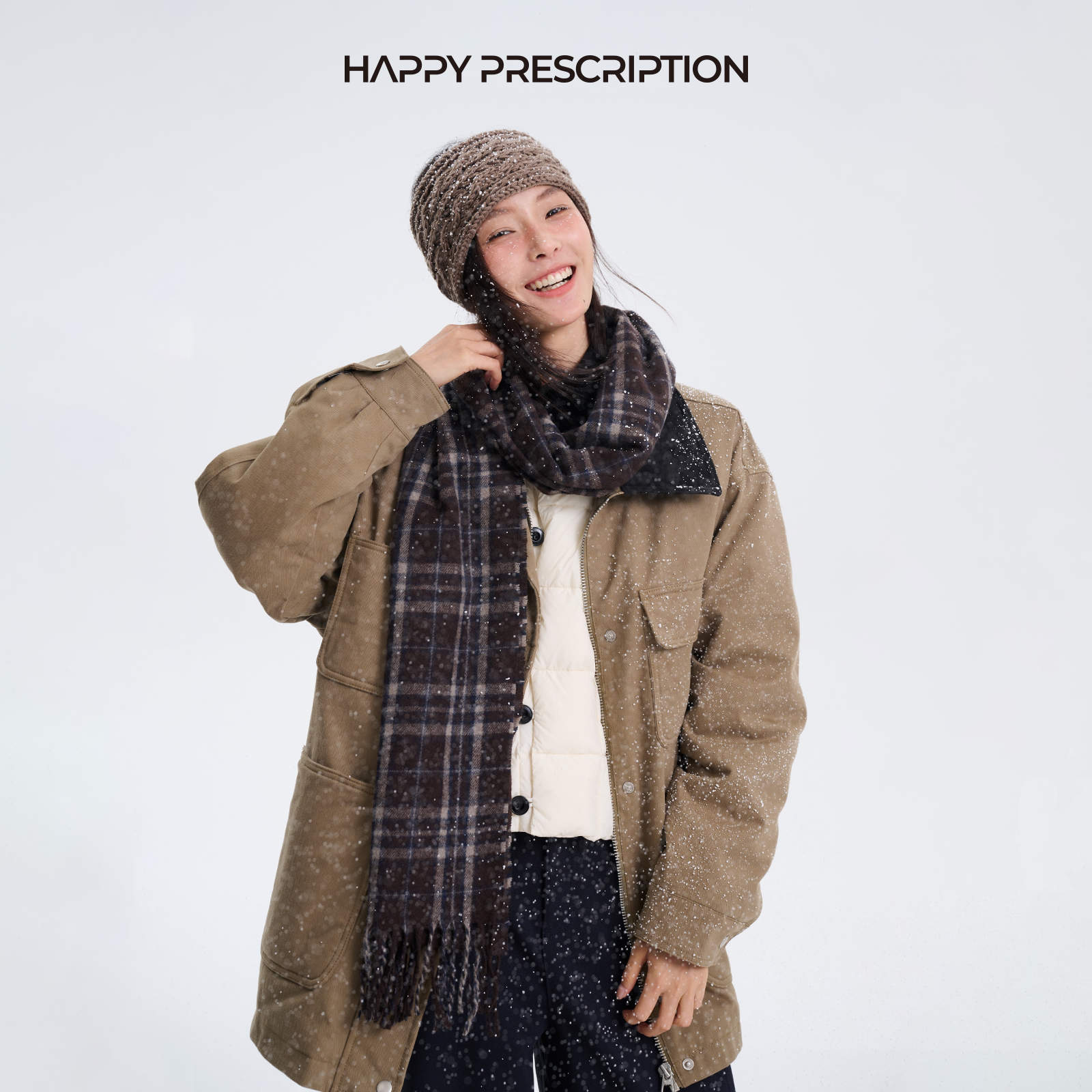 HappyPrescription工装羽绒服