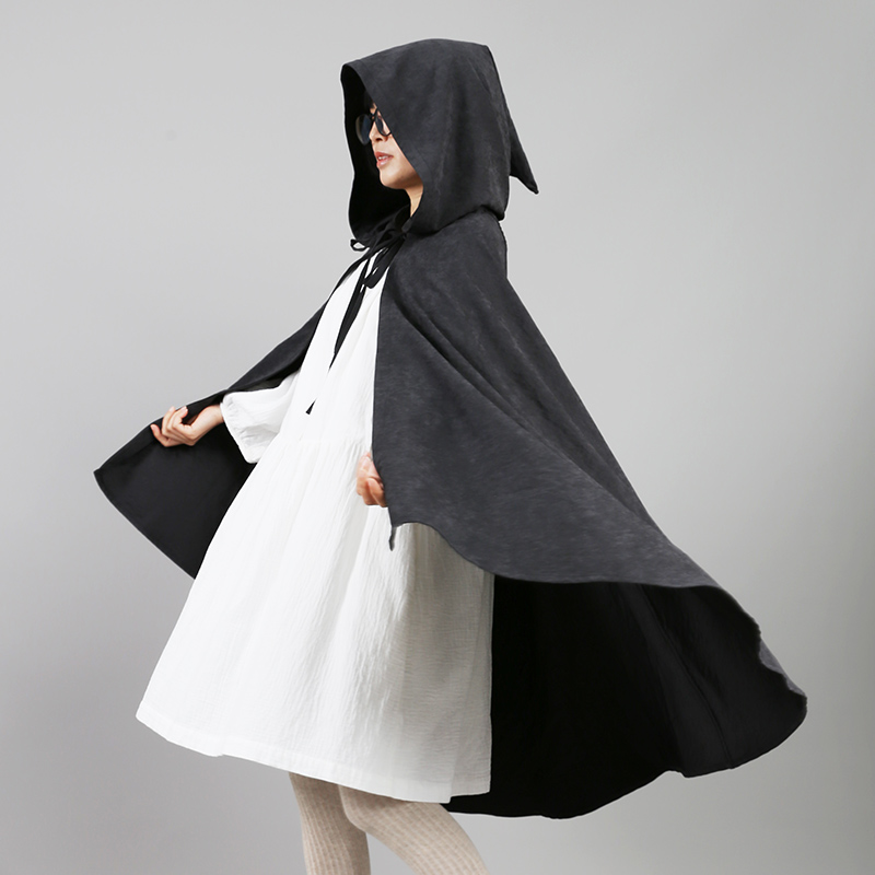 防晒魔法斗篷巫师连帽披风外套