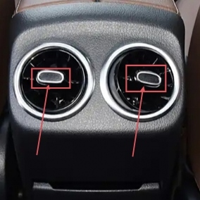 适用A180L A200L A220L A35L CLA GLA GLB后排出风口旋钮空调纽扣