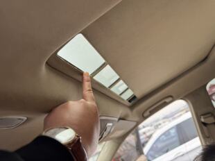 奔驰166 ML350 GL350CLS300天窗遮阳板拉手扣手 阳板拉手格栅 218