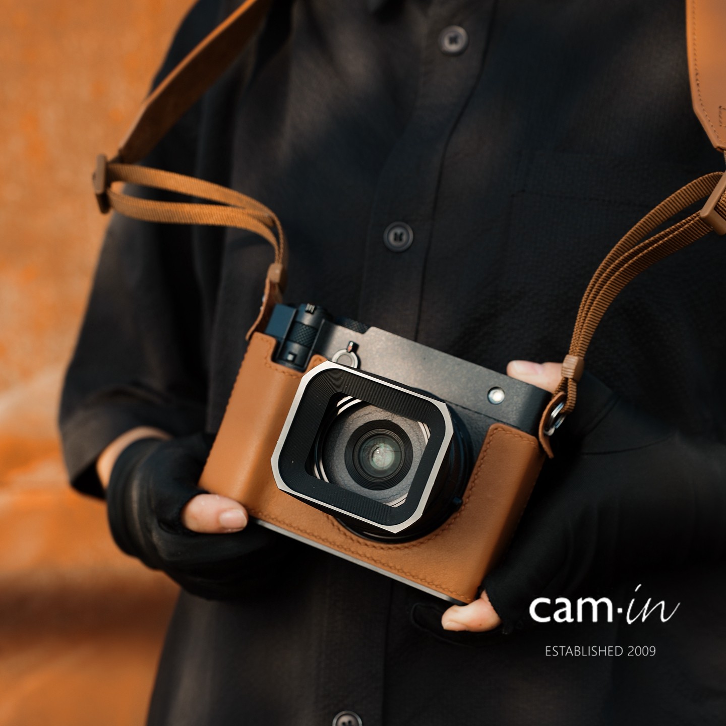 cam-in复古真皮swift皮富士gfx100rf相机皮套 牛皮底座半套保护套,3C数码配件,数码相机包,淘宝优惠券,粉丝福利购,淘宝优惠卷