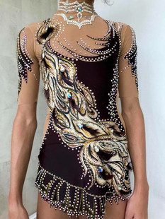 炫彩艺族成人儿童花样滑冰服比赛服 艺术体操服表演服 韵律体操服