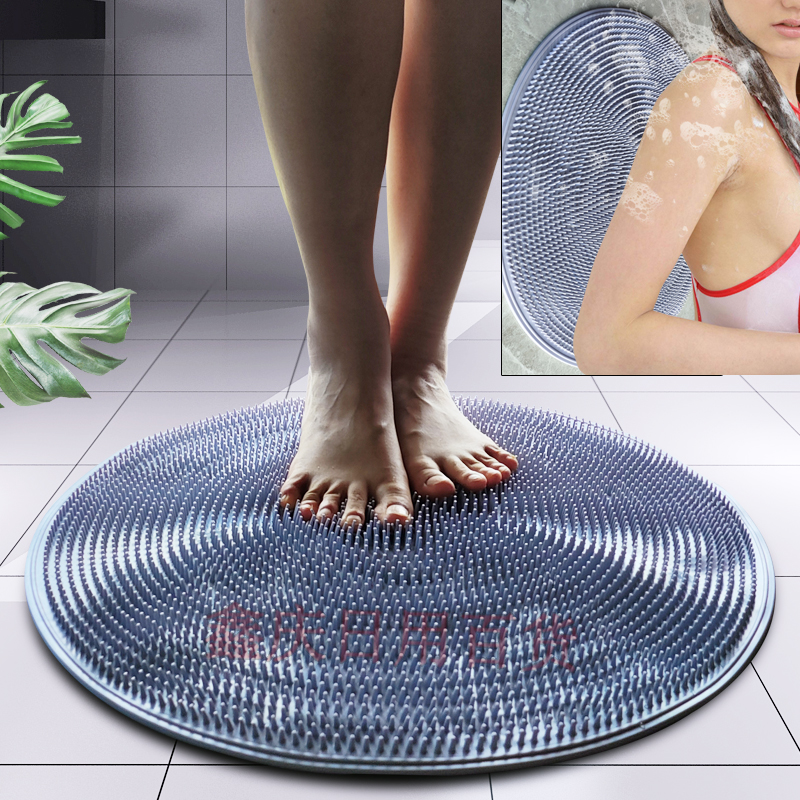 硅胶洗澡搓背神器搓脚按摩去死皮