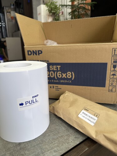 DNPDS620热升华相纸色带耗材相馆photobooth6寸7寸8寸通用原装