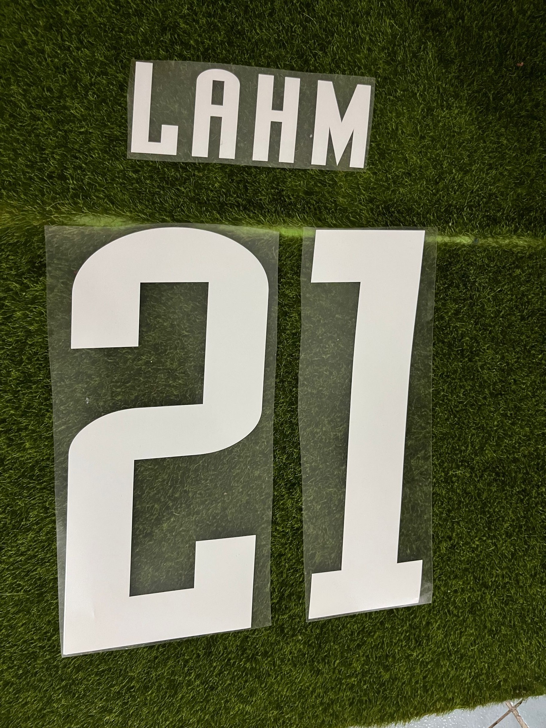 如图所示21号lahm热转印印号印字臂章