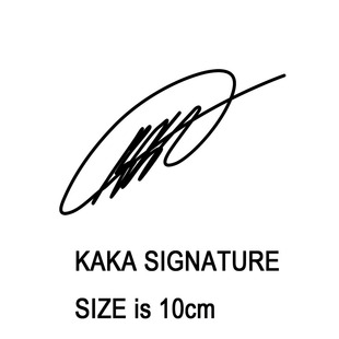 卡卡签名烫印皇马AC米兰巴西适用热转印卡卡签名烫画印号