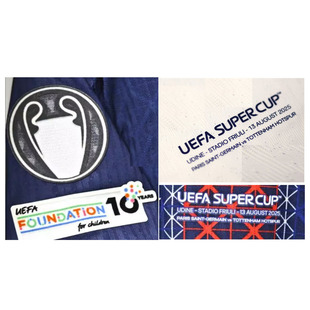 2025欧洲超级杯决赛巴黎对赛巴黎对阵热刺小字热转印印字印号