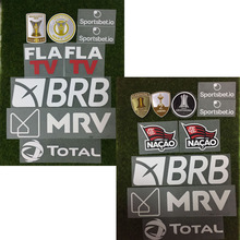 2020弗拉门戈赞助全套flamengo patch足球印字