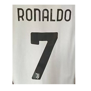 尤文主场7号C罗印字印号 #7 RONALDO印号热转印印字印号