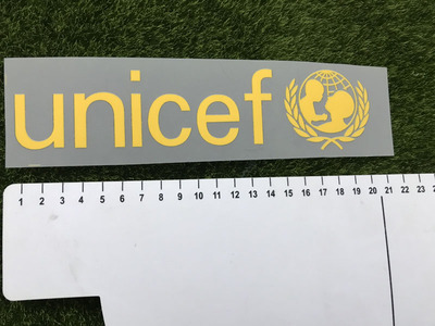 巴萨UNICEF赞助热转印
