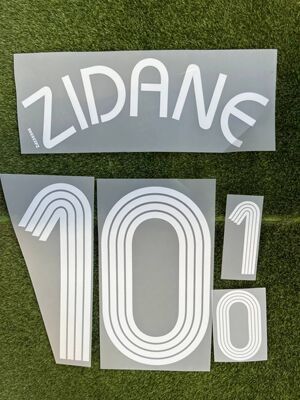 2006法国齐达内印字#10 ZIDANE印号12号亨利维埃拉定制足球印字印