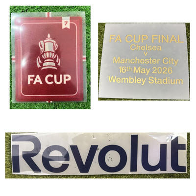 2026曼城足总杯决赛对赛FA CUP FINAL Revolut赞助热转印