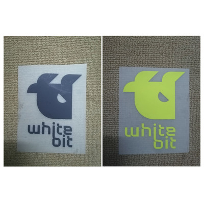 2025的尤文手臂赞助white Bit热转印印字印号