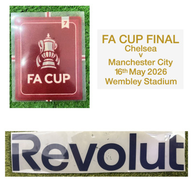 2026曼城足总杯决赛对赛FA CUP FINAL Revolut赞助热转印