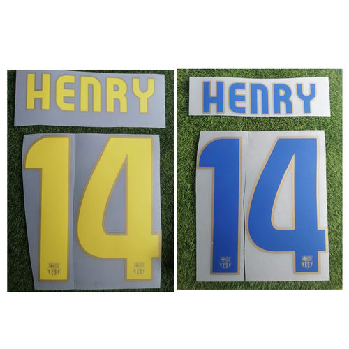 巴萨印号14号亨利印字#14 HENRY Nameset Printing