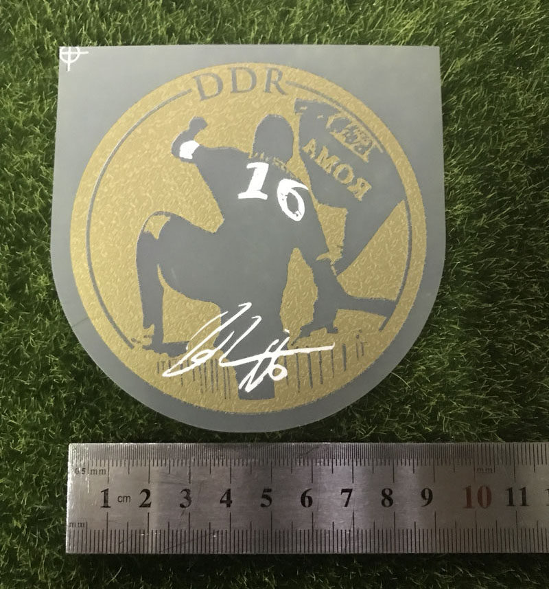 德罗西告别赛rossipatch臂章