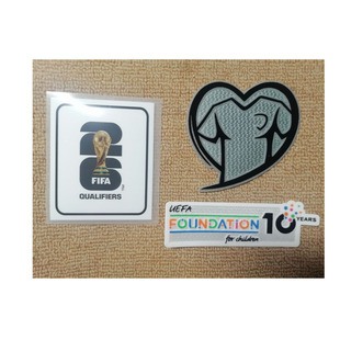 2025欧洲预选赛臂章意大利法国荷兰德国专用植绒徽章