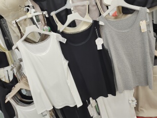 百棉汇25505螺纹莫代尔薄款 背心吊带加肥加大宽肩全场59.9两件