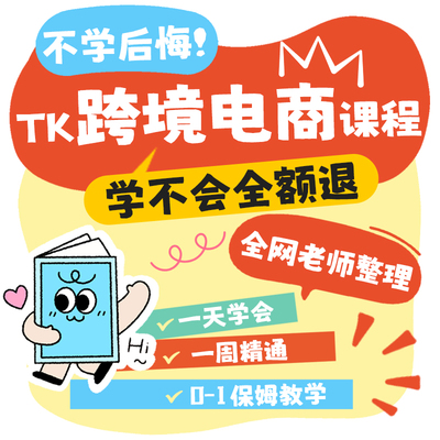 tk东南亚本土店跨境电商陪跑1v1代运营网店托管美区陪跑网络搭建
