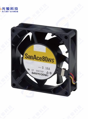 9WS0812H401《FAN 80X25MM 12VDC IP54 TACH》