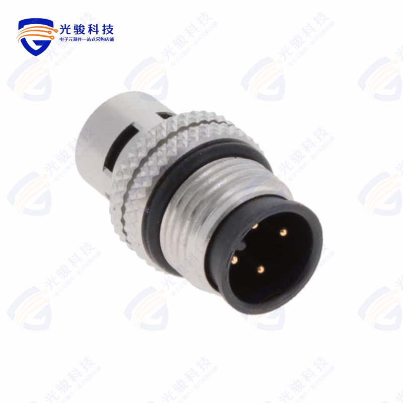 858-004-10SRSS4《M12 4P A-CODE MALE SS SHELL, SS》