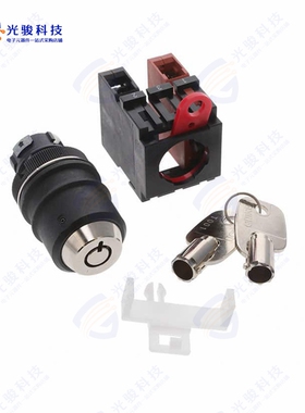 A22TK-2RL-11-K01 《SWITCH KEYLCK 2POS DPST 10A 110V》