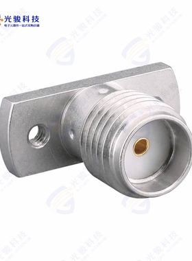 CONSMA017《SMA FML, 2-HOLE FLANGE, GOLD》