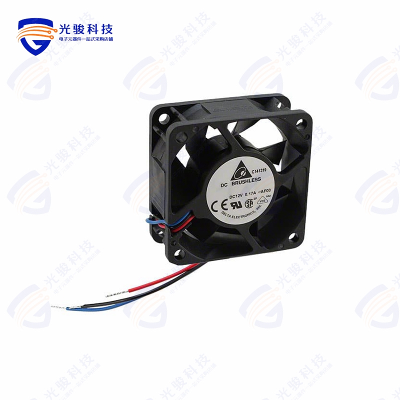 AFB0612H-AF00《FAN AXIAL 60X25.4MM 12VDC WIRE》