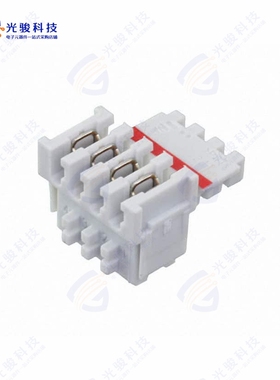 3-284865-4《CONN RCPT 4POS IDC 22-24AWG TIN》