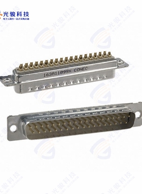 163A11099X《CONN D-SUB PLUG 37POS SLDR CUP》