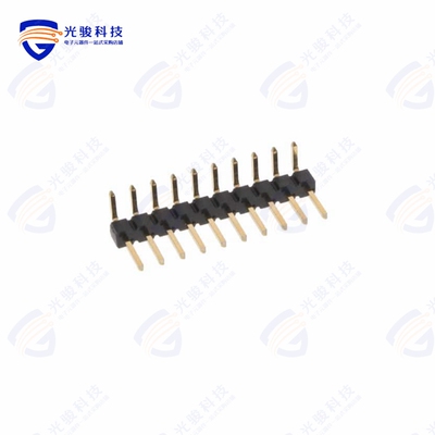 10129379-910001BLF《CONN HEADER R/A 10POS 2.54MM》