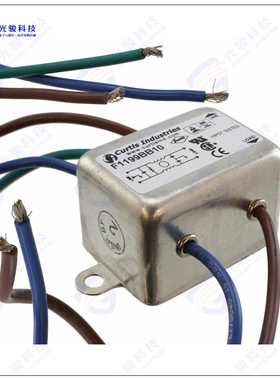 F1199BB10 滤波器LINE FILTER 250VAC 10A CHASS MNT