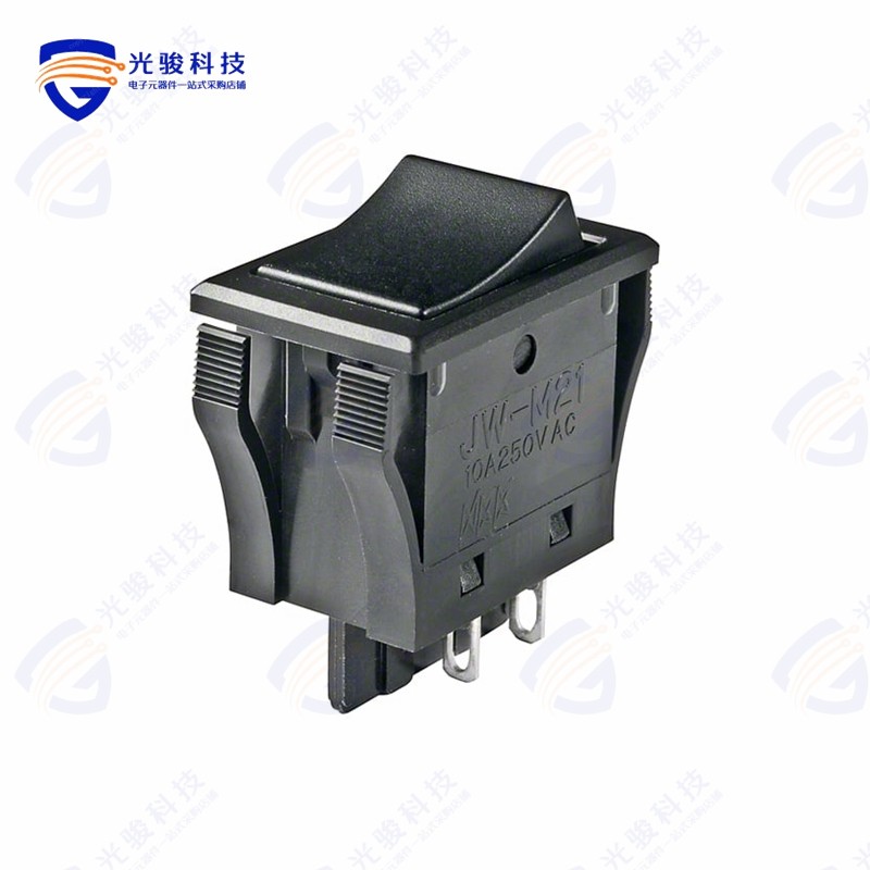 JWM21RAA/UC 《SWITCH ROCKER DPST 10A 125V》