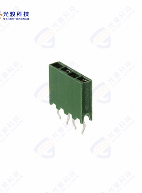 215299-4《CONN RCPT 4POS 0.1 GOLD PCB》