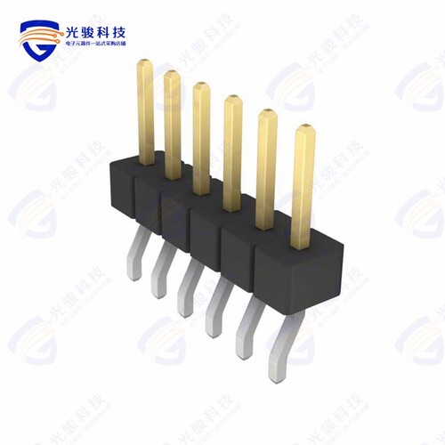 GBC06SBSN-M89《CONN HEADER SMD R/A 6POS 2.54MM》