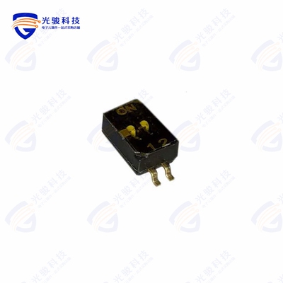 218-2LPSTR 《SWITCH SLIDE DIP SPST 25MA 24V》