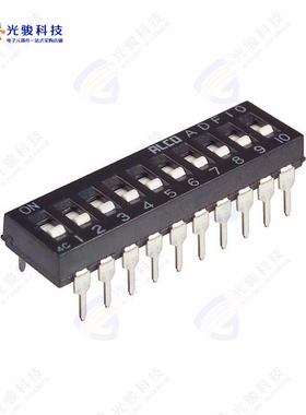 1-1825002-7 《SWITCH SLIDE DIP SPST 25MA 24V》