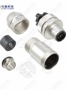1694266《CONN PLUG MALE 5POS GOLD SCREW》