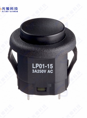 LP0115CMKW01A 《SWITCH PUSHBUTTON SPDT 3A 125V》