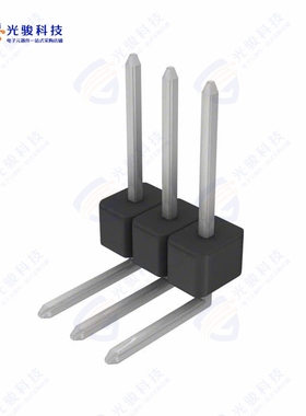 PEC03SGBN《CONN HEADER R/A 3POS 2.54MM》