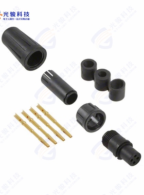 EN2C4F22DC《CONN PLUG FMALE 4POS GOLD CRIMP》