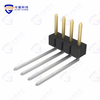 PBC04SBEN《CONN HEADER R/A 4POS 2.54MM》